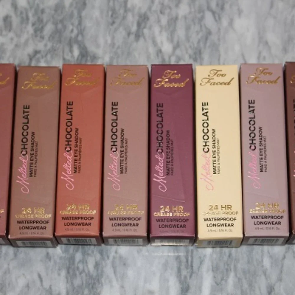 TOO FACED Chocolate Wine eye shadow NIB Melted Chocolate Matte - Picture 5 of 10